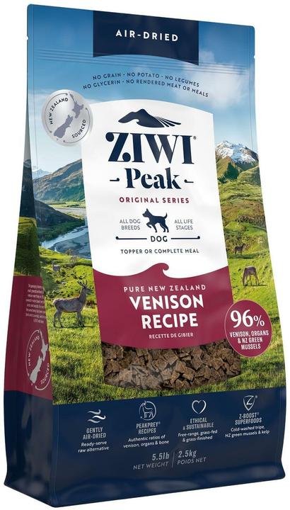 Produktbild Ziwi Peak Air Dried Food venison 2.5Kg (Adult, 1 Stk., 2500 g)