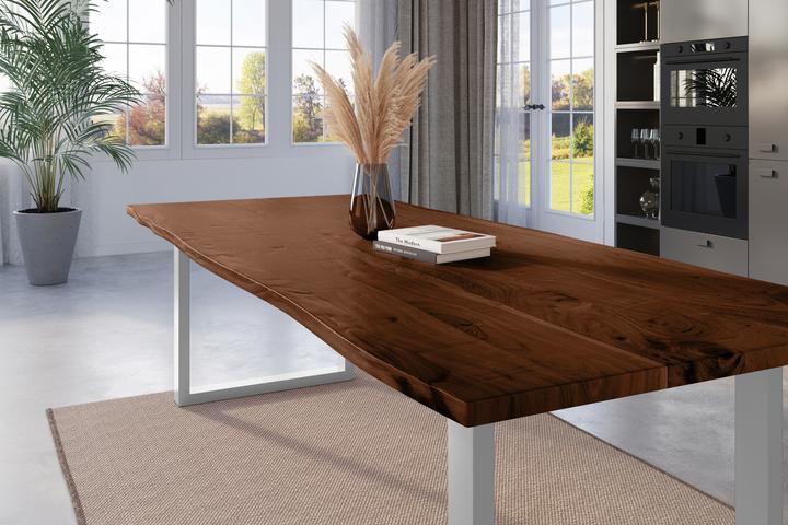 Produktbild SAM NICK Baumkante massiv Akazie (300 x 100 x 77 cm)