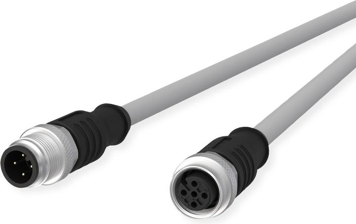 Produktbild Metz Connect MC 142MIA12100 - Sensorleitungen M12 4 pol Stecker> Kupplung 10 m (CAT6, 10 m)