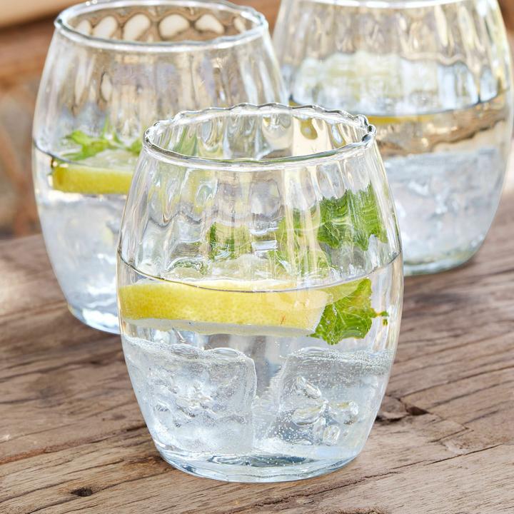 Produktbild Loberon Glas 4er Set Bourgavin klar (0.40 l, 4 x)