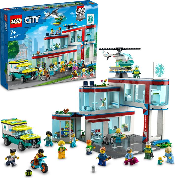Produktbild LEGO Krankenhaus (60330, LEGO City)
