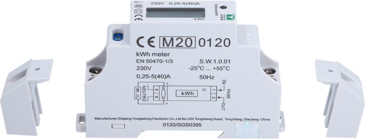 Produktbild KS Tools efuturo Stromzähler für Hutschiene MID-geeicht