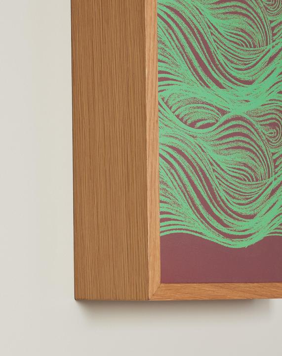 Immagine prodotto Hübsch Cornice Hello 21x30 Natura (70 x 140 cm)