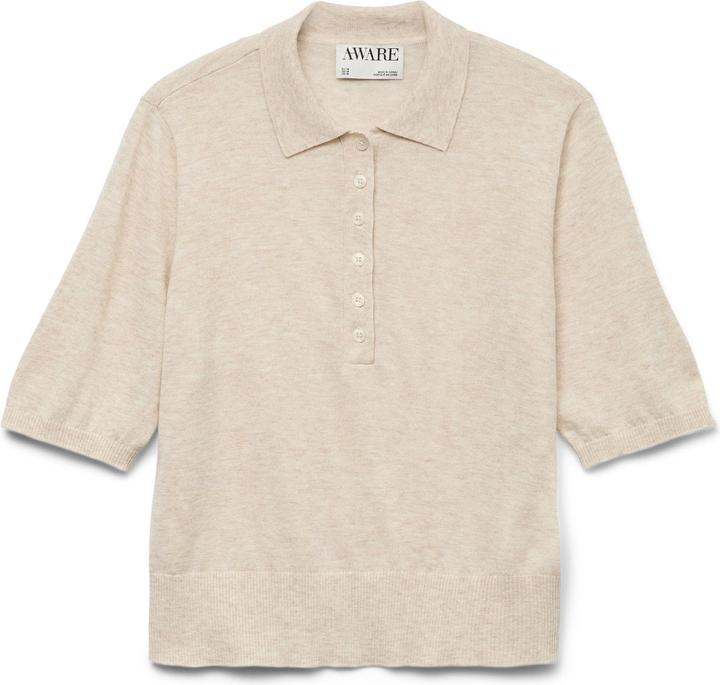 Produktbild Vero Moda AWSIKITA Gestricktes Poloshirt Polo (M)