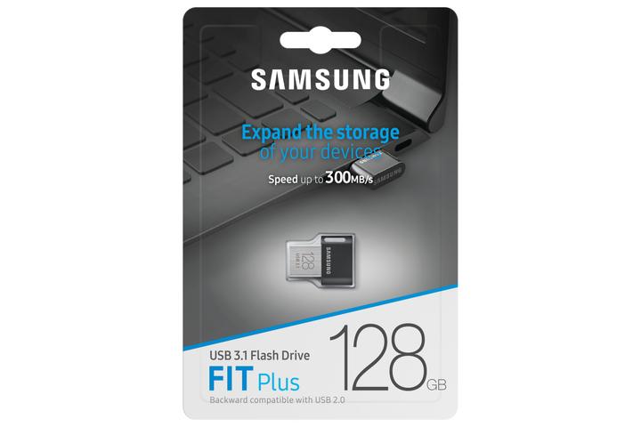 Actual product image Samsung Fit Plus (128 GB, USB-A, USB 3.1)