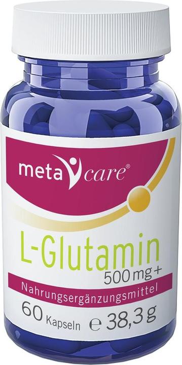 Produktbild Meta Care L-Glutamin Kapsel 500 mg (60 Stück, Kapseln, 60 g)