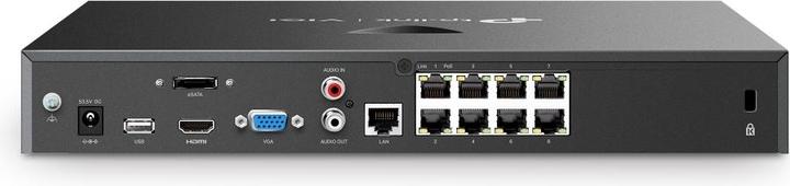 Actual product image TP-Link NET VIDEO RECORDER 8CH POE+/VIGI NVR2008H-8MP (Network Video Recorder (NVR))