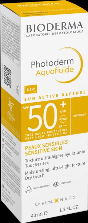 Image du produit Bioderma Photoderm Aquafluide SPF50 (Crème solaire, SPF 50, 40 ml, 0.04 g)
