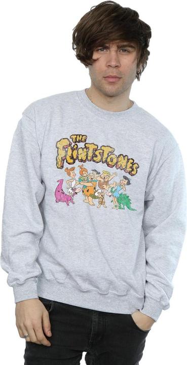 Image du produit The Flintstones - Sweat GROUP DISTRESSED - Homme (XXL)