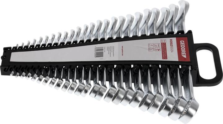 Immagine prodotto Gedore Red Set di chiavi combinate (32 mm, 24 mm, 26 mm, 9 mm, 10 mm, 11 mm, 15 mm, 16 mm, 17 mm, 6 mm, 7 mm, 8 mm, 21 mm, 22 mm, 23 mm, 12 mm, 13 mm, 14 mm, 27 mm, 28 mm, 30 mm, 18 mm, 19 mm, 20 mm)