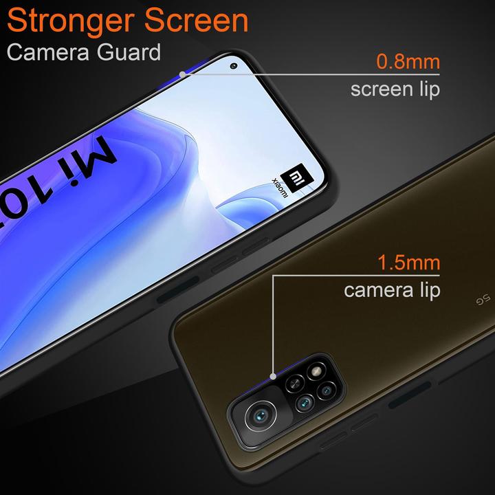 Actual product image Cadorabo Hybrid Matt Cover (Mi 10T, Mi 10T Pro)