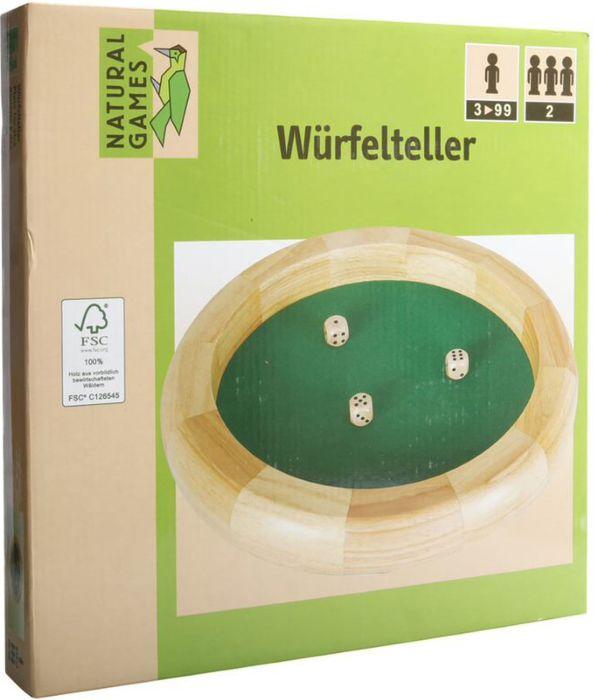 Actual product image Natural games Dice Plate