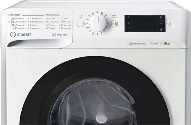 Actual product image Indesit MTWSE 61294 WK EE (6 kg, Left)