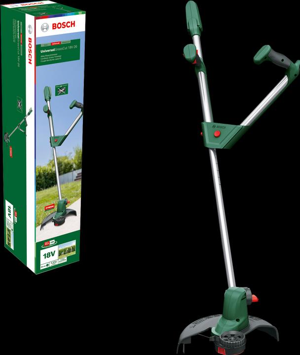Actual product image Bosch Home & Garden UniversalGrassCut 18V-26 (Trim line)