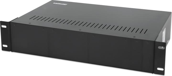 Produktbild Intellinet Medienkonvertergehaeuse 14 Slot 48,26 cm 19Zoll-Rackmount 2 HE redundantes Netzteil im Lieferumfang