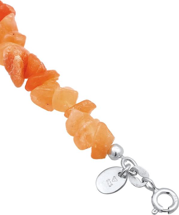 Actual product image Elli Gemstone bracelet (16 cm, Plastic, 925 sterling silver, Aventurine)