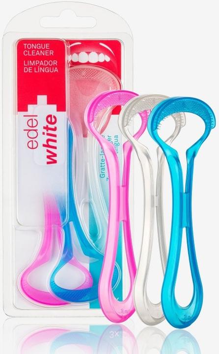Produktbild Edel + White Zungenreiniger 3 Stk. (Zungenschaber, 3 x)