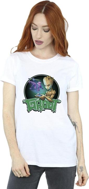 Immagine prodotto Guardians Of The Galaxy Groot Gaming Ring Maglietta Ampia Donna (L)