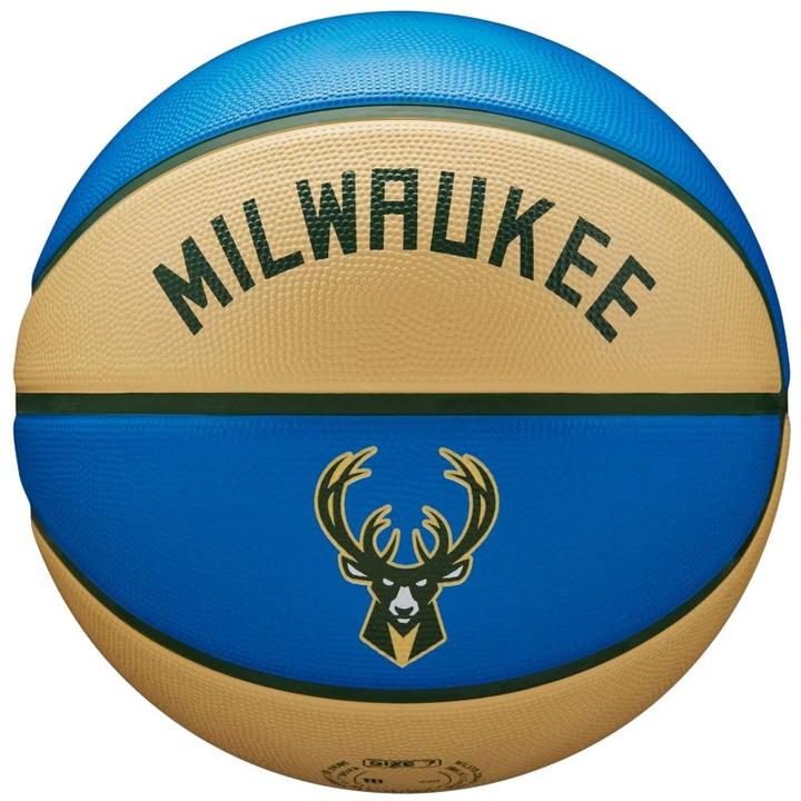 Image du produit Wilson NBA Team City Edition Milwaukee Bucks Basketball
