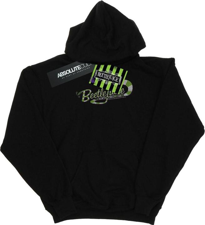 Actual product image Beetlejuice Mens Sandworm Alt Logo Hoodie (XXL)
