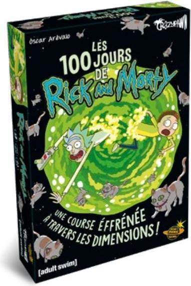 Actual product image Don't Panic Games Les 100 jours de Rick and Morty (French)