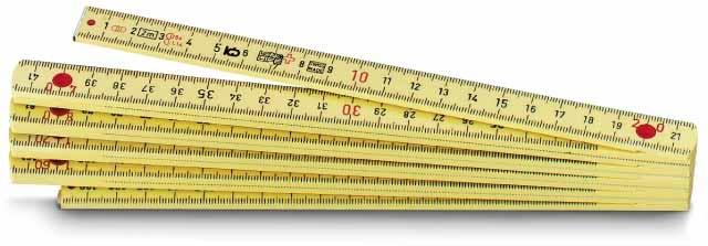 Stanley 0-35-320 Zollstock Glasfaser 2m - 15mm (M)