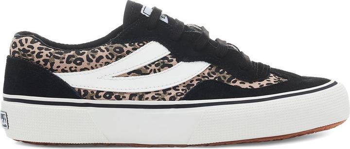 Actual product image Superga Womens/Ladies 2941 Revolley Leopard Print Suede Trainers (35.5)