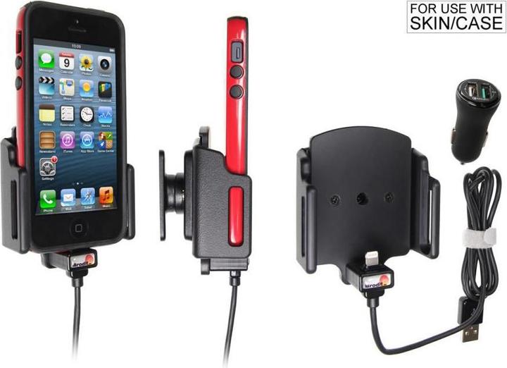Immagine prodotto Brodit Supporto auto attivo per iPhone 5 con cover protettiva