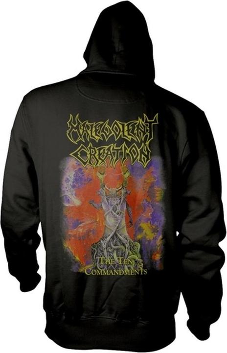 Actual product image Universal Textiles Unisex Adult The Ten Commandments Hoodie (XL)