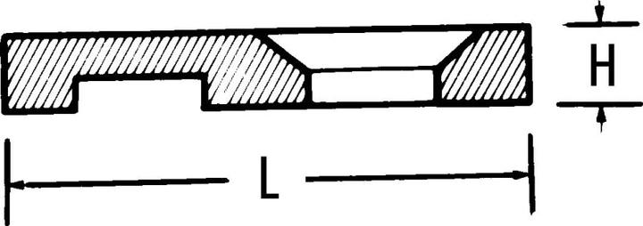 Actual product image HellermannTyton Mounting base (Fixing loops, 12.50 mm, 100 pcs.)