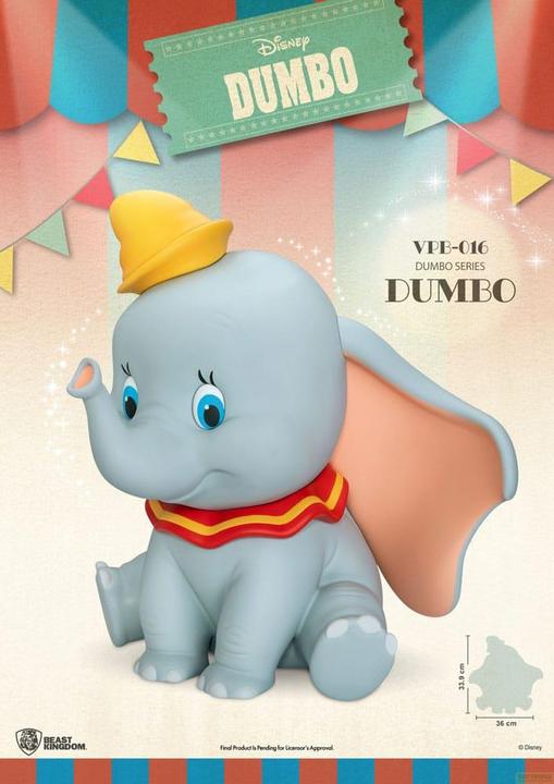 Immagine prodotto Beast Kingdom Salvadanaio Disney in vinile funzionale Dumbo 34 cm (34cm)