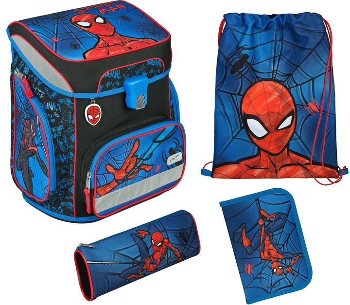 Actual product image Scooli Schulthek-Set 5-teilig Spiderman, 18 l, Altersempfehlung (18 l)