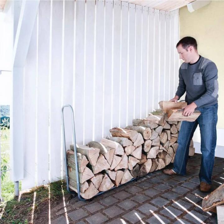 Immagine prodotto wolfcraft wolfcraft 1 Stapelhilfe für Brennholz (234 x 31 x 104,5 cm)