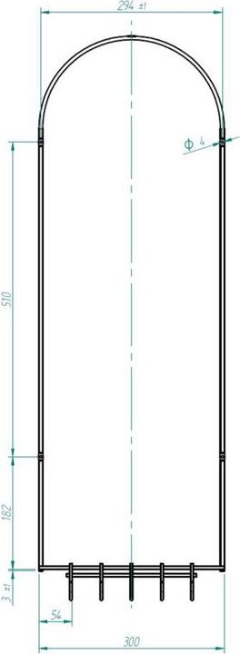 Produktbild OK-Line Draht-Putzschrankregal (1 Stk.)