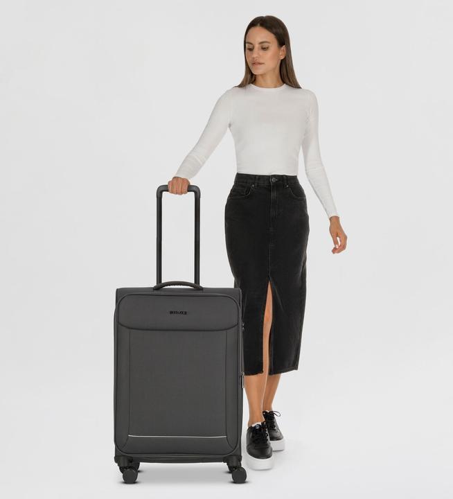 Actual product image Stratic Fresh 4 Rollen Trolley M 65 cm mit Dehnfalte (76 l, M (50 - 90l))