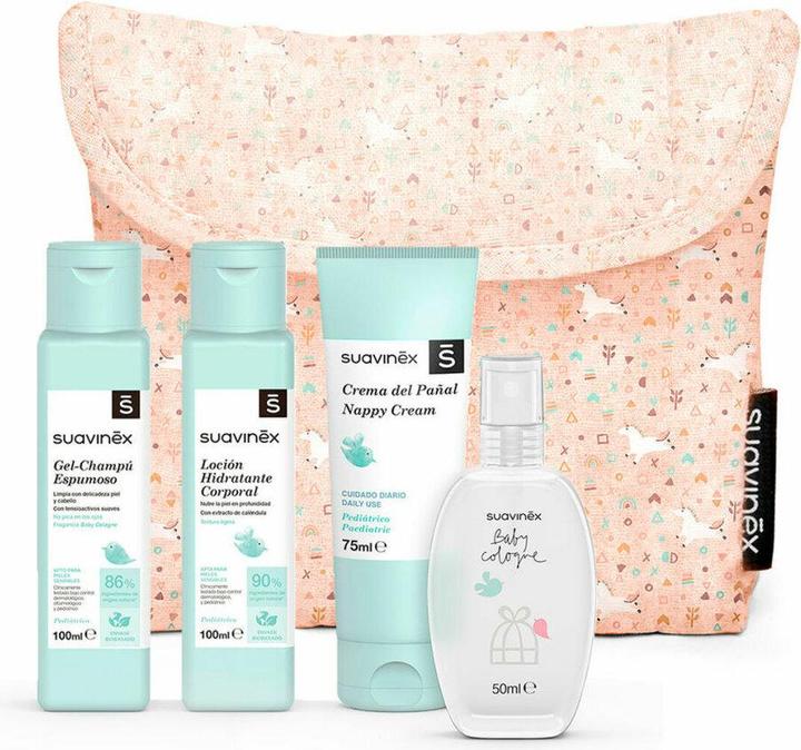 Produktbild Suavinex Baby Care Essential Kulturtasche Rosa 1h (1 l)