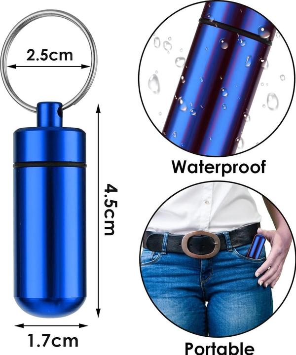 Image du produit Cbx Boîte à pilules avec porte-clés