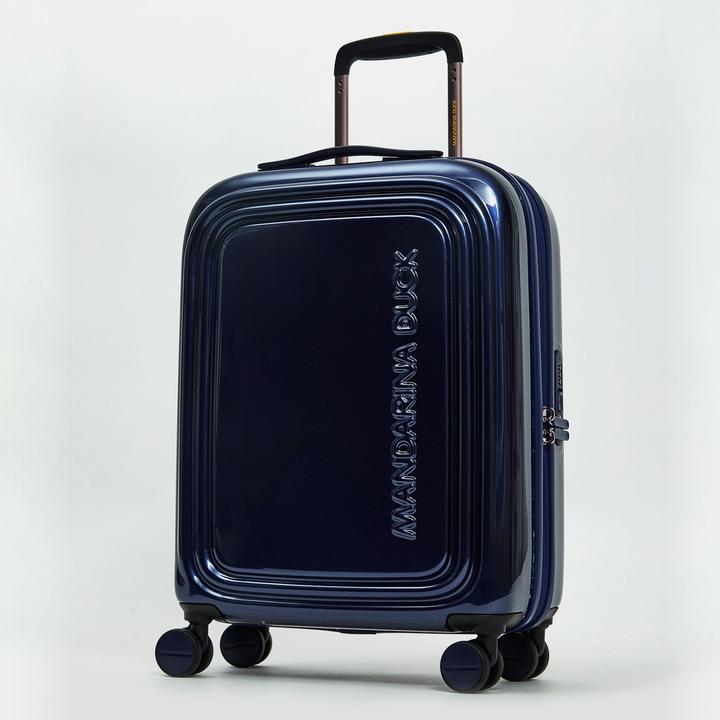 Image du produit Mandarina Duck Logoduck + Metal 4 Rollen Trolley 55 cm mit Dehnfalte (40 l, Bagage à main (jusqu'à 50l))