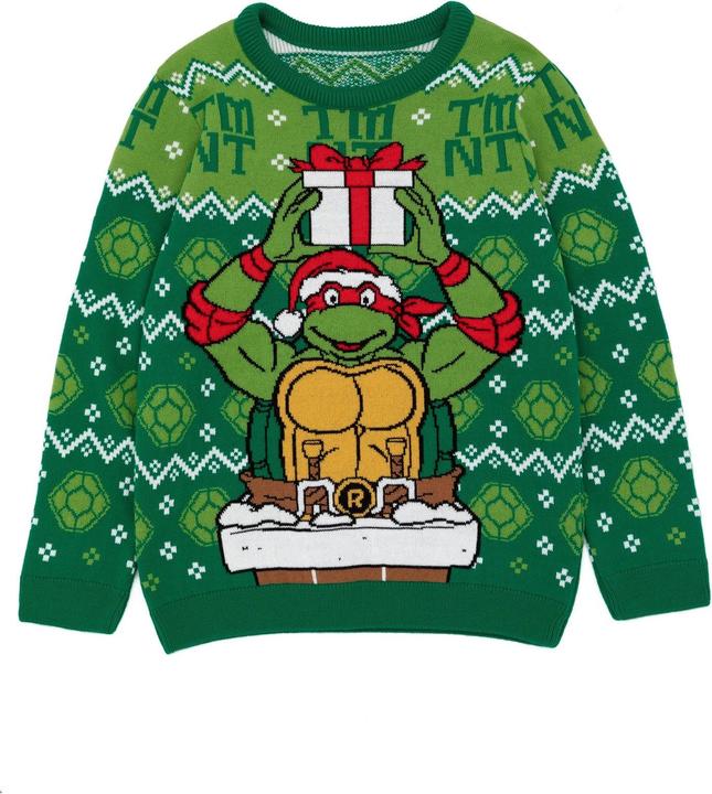 Produktbild Teenage Mutant NT Pullover Jerseyware Jungen weihnachtliches Design (128)
