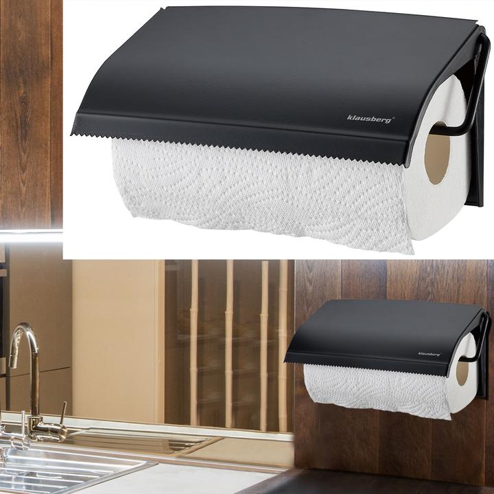 Actual product image Klausberg Wall-mounted kitchen roll holder