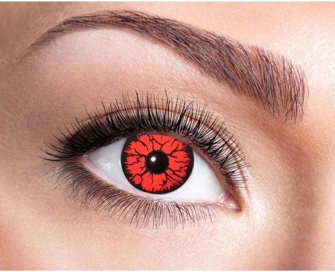 Image du produit Eyecatcher Lentilles de contact colorées Monster (Rouge)