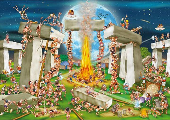 Immagine prodotto D-Toys Puzzle 1000 pieces - Cartoon - Stonehenge (1000 pezzi)