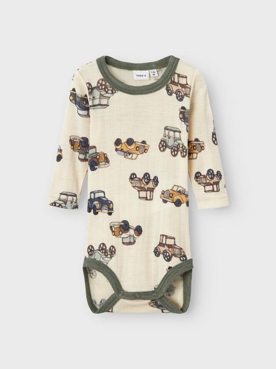 Actual product image Name it Merino wool romper (50)