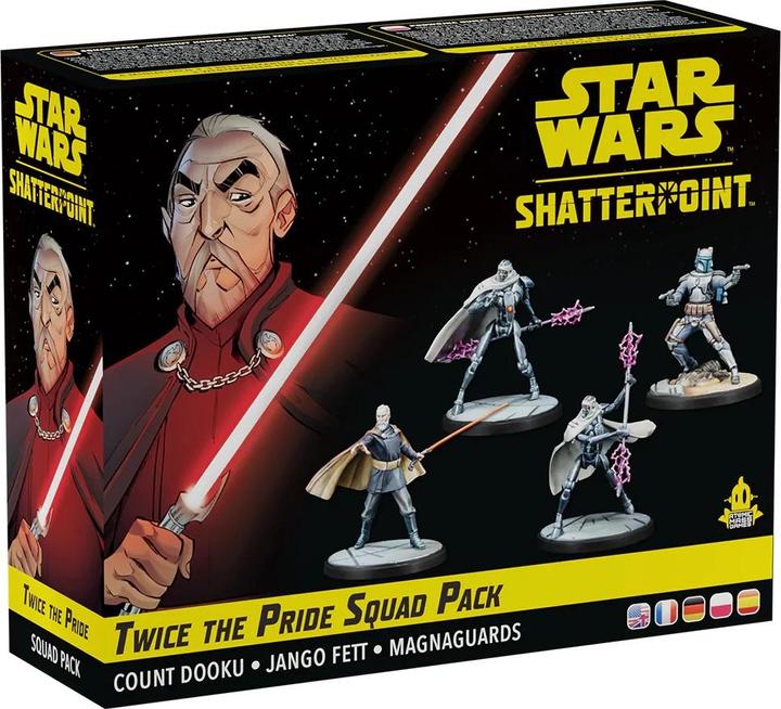 Atomic Mass Games Star Wars: Shatterpoint - Twice The Pride Squad Pack (Pride Comes Before the Fall), Expansion (Multilingual)