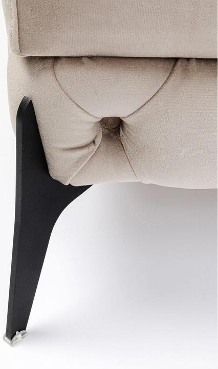 Produktbild Kare Design Hocker Bellissima Velvet Beige 80cm