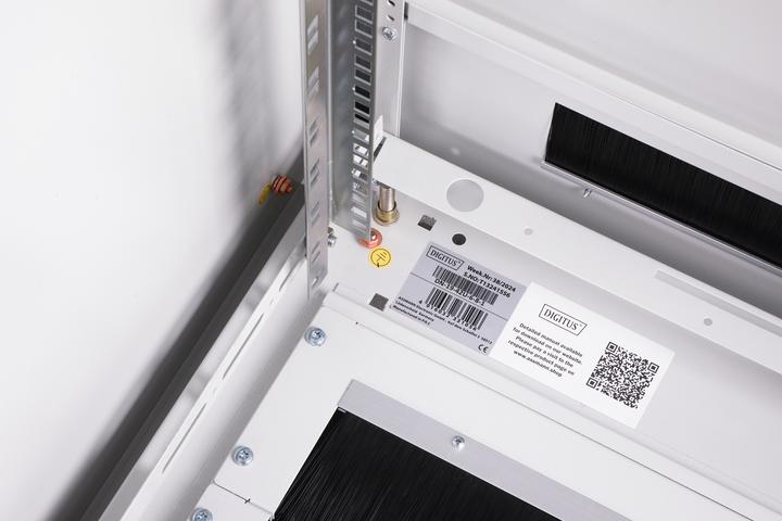 Image du produit Assmann Armoire réseau DIGITUS 42U Unique 600x800mm porte vitrée grise (42 HE, Rack 19 pouces)