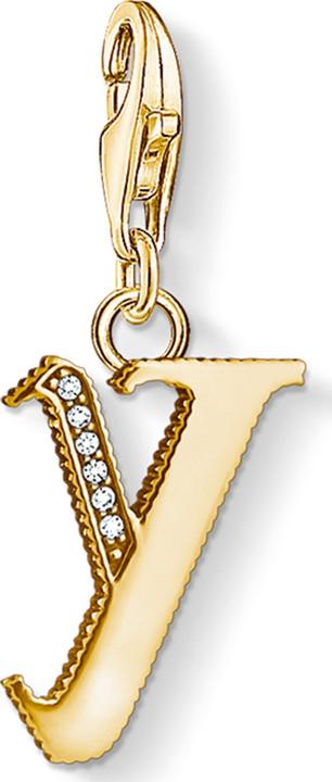 Immagine prodotto Thomas Sabo Ciondolo Charm Lettera Y - oro (Argento 925)
