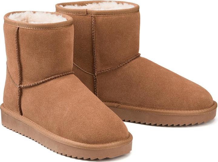 Produktbild La Redoute Collections Gefütterte Lederboots (41)