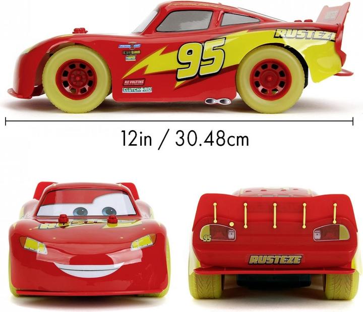 Image du produit Jada RC Lightning McQueen Glow Racers 1:14