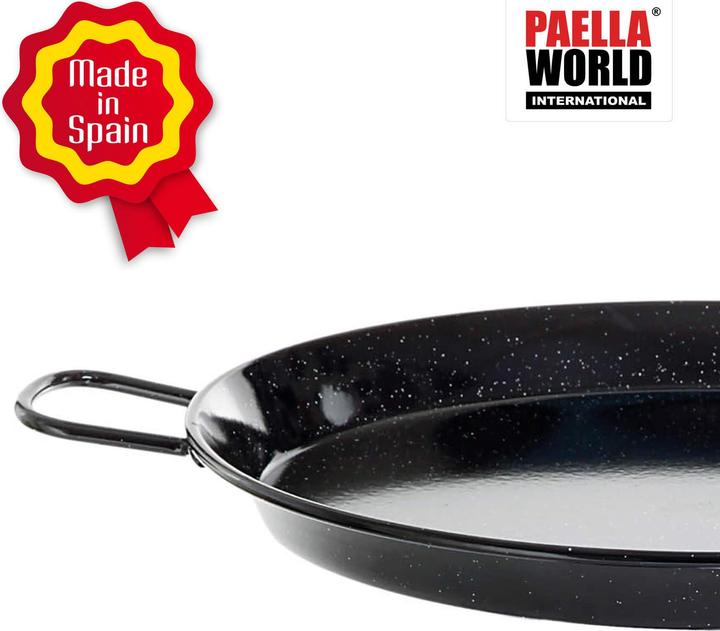 Immagine prodotto All'Grill Padella per paella smaltata Ø 50 cm (50 cm, Padella per paella, Smalto, Acciaio)
